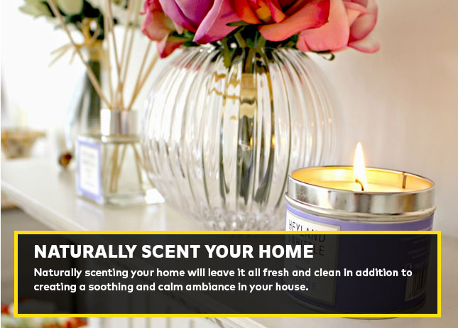 Naturally scent your home
