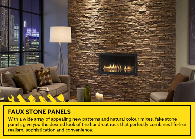 Faux Stone Panels