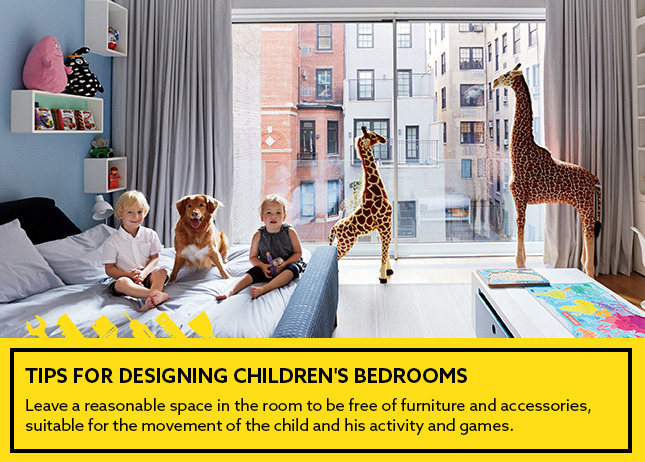 Tips for designing children's bedrooms