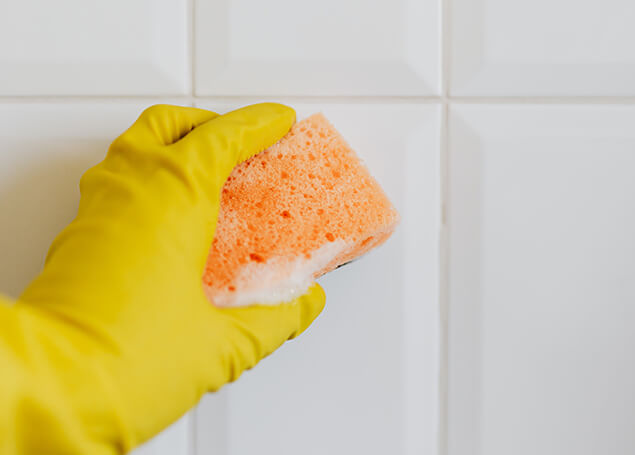 Get scrubbing - Cleaning Bathroom