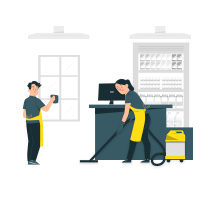 خدمات التنظيف العميق للمحلات والمطاعم