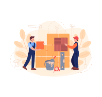 Wall & floor tiling